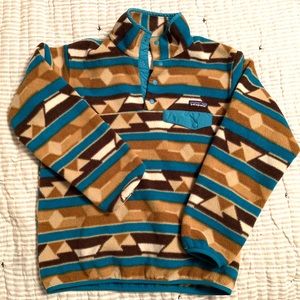*RARE* Aztec print Patagonia Synchilla pullover- S